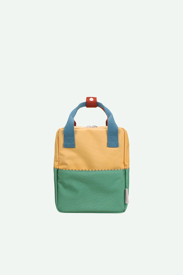 Rugzakje Small Wonders - sandy yellow / aquatic green - Sticky Lemon