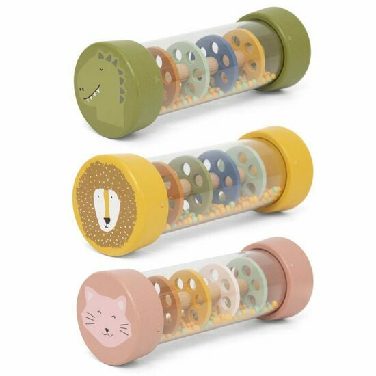 Houten regenrammelaar - Trixie (Color: Cat)