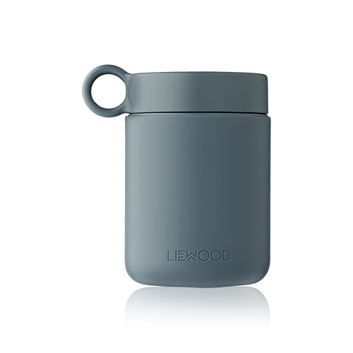 Kian food jar - Whale blue - Liewood