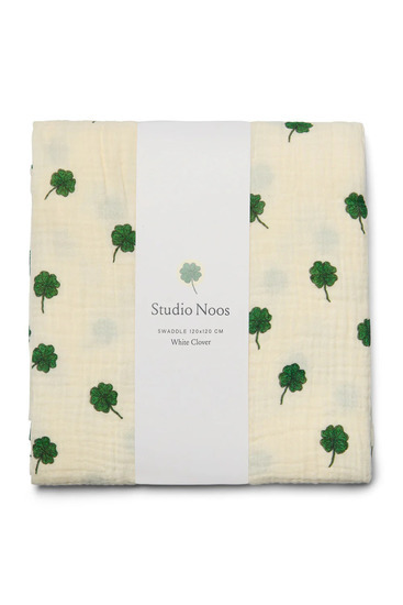 Tetradoek 120x120 - Clover/White - Studio Noos