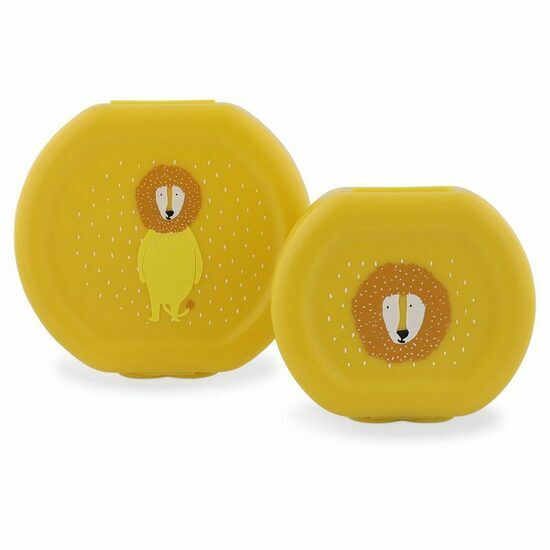 Snackbox met clip 2pcs - Mr. Lion - Trixie