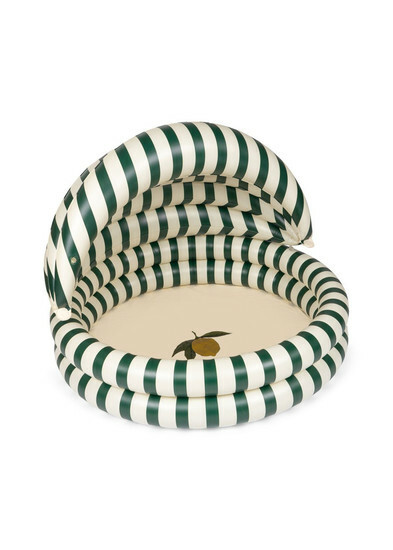 Zwembad met luifel - Green Stripes - Konges Sløjd