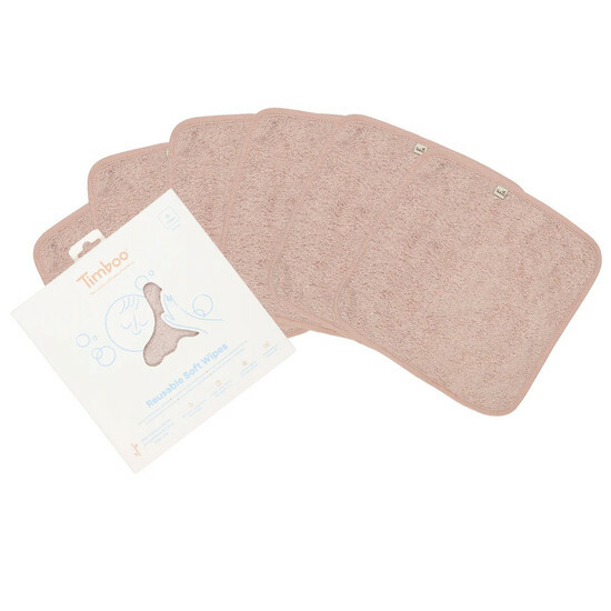 Herbruikbare wipes - Misty rose - Timboo