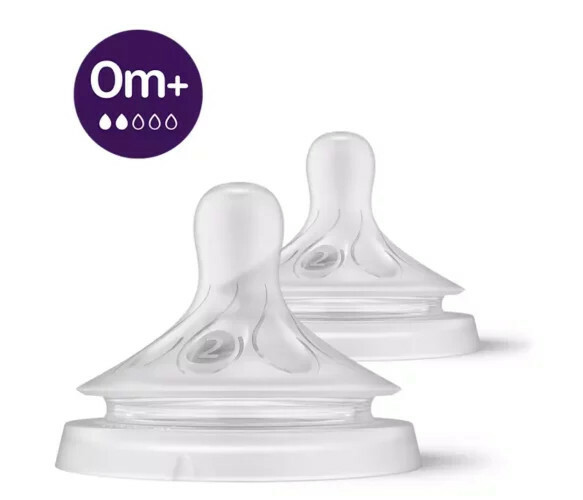 Natural zuigspeen 0m+ natural response 2 stuks - Philips Avent